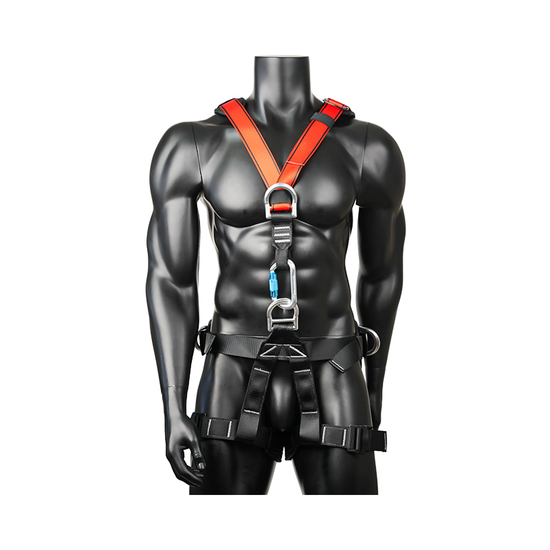 KA14 Climb Tac-Rescue, строительное скалолазание, D-образные кольца Ремень безопасности для спуска на веревке пожарно-спасательного альпинистского снаряжения